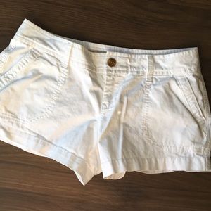 Size 2 white shorts